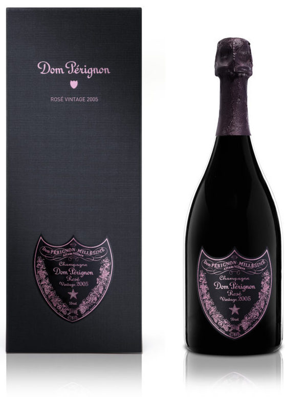 Bottiglia di Dom Pérignon Rosè 2005