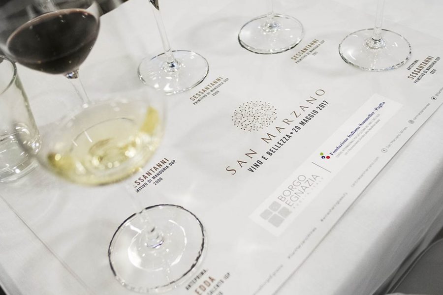 Cantine San Marzano, tasting