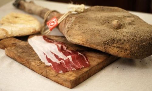 Prosciutto di cinta senese, 5 Spilli