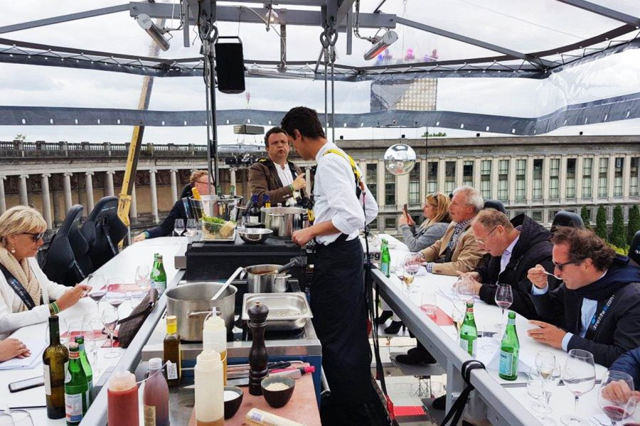 SCHENK, Gergenti, Dinner In the Sky