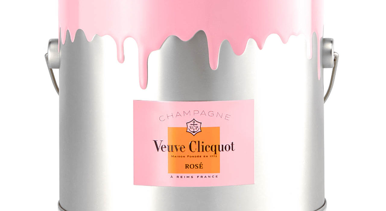 Veuve Clicquot, bucket cake