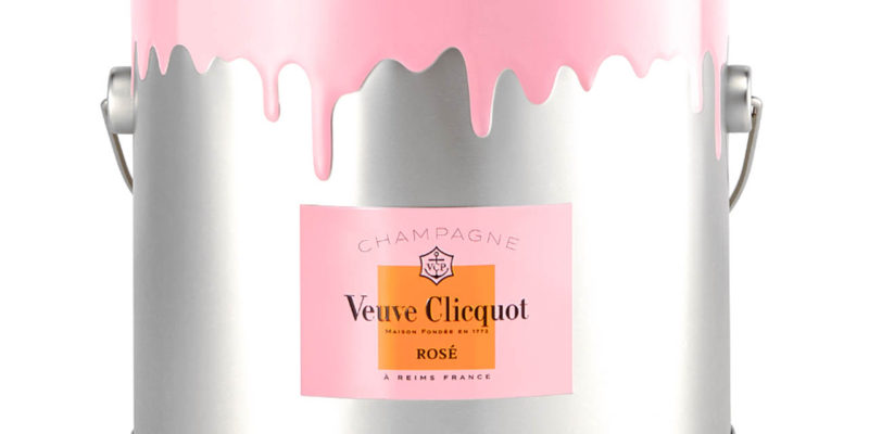 Veuve Clicquot, bucket cake