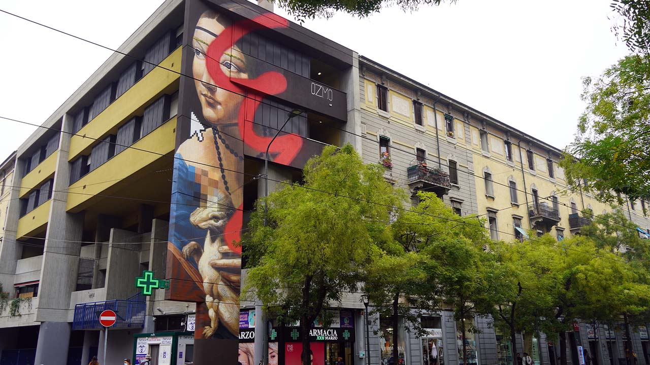 Ozmo Murale per Milano 7